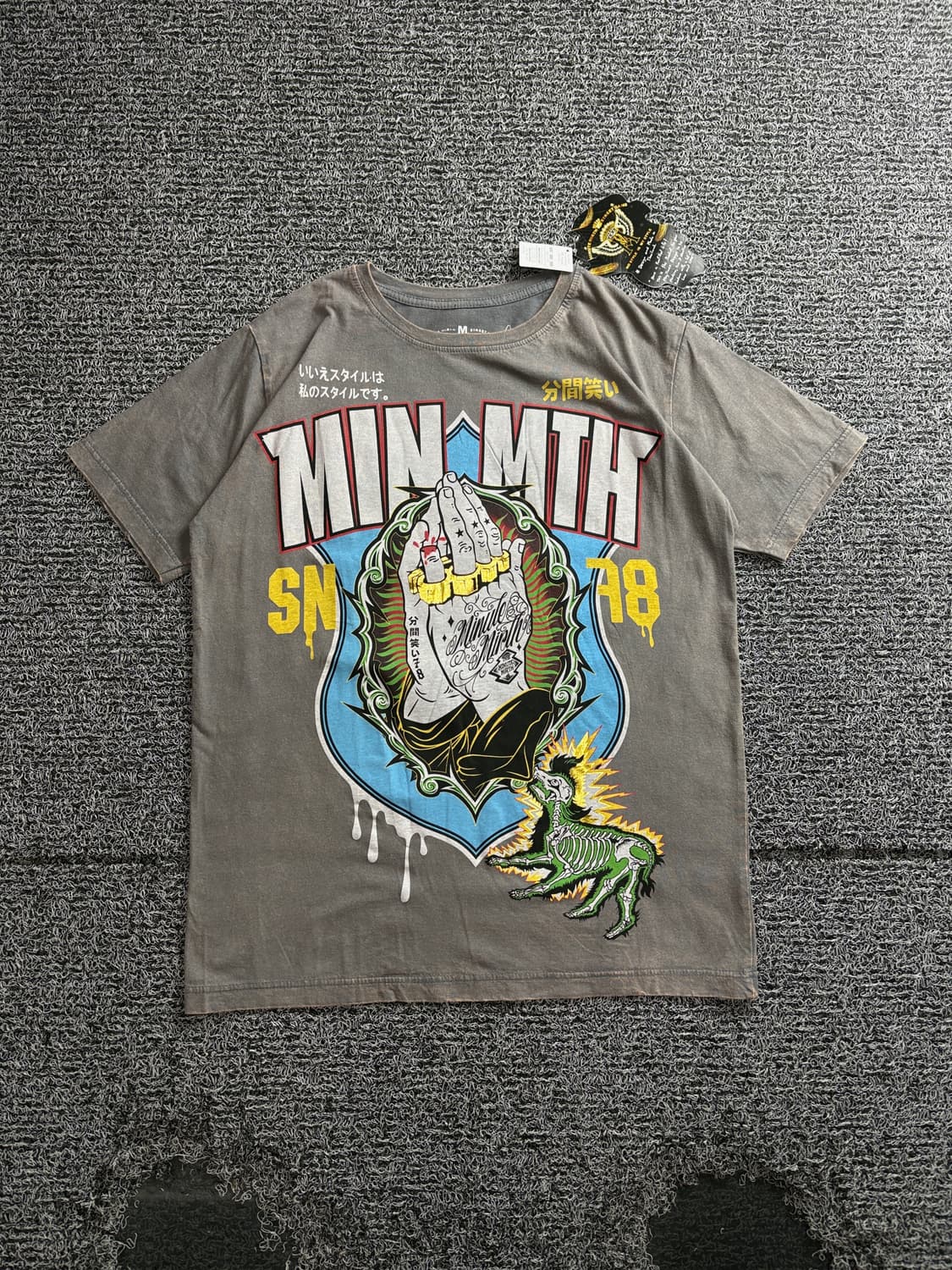 빈티지 아카이브 뉴스쿨 그래픽 반팔티 4195 상품이미지2