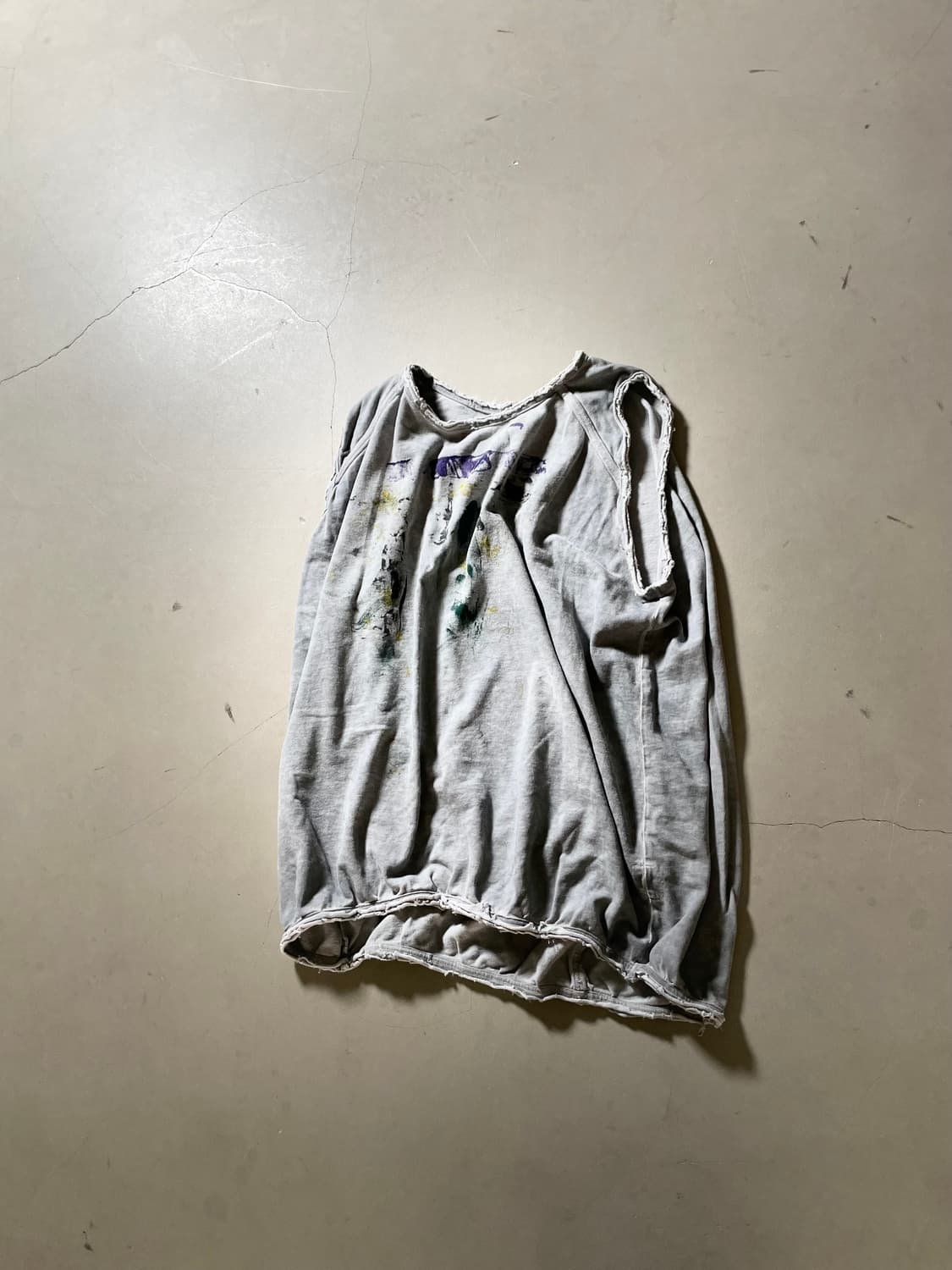 KZ Atelier Custom Distressed Sweat Top 상품이미지1