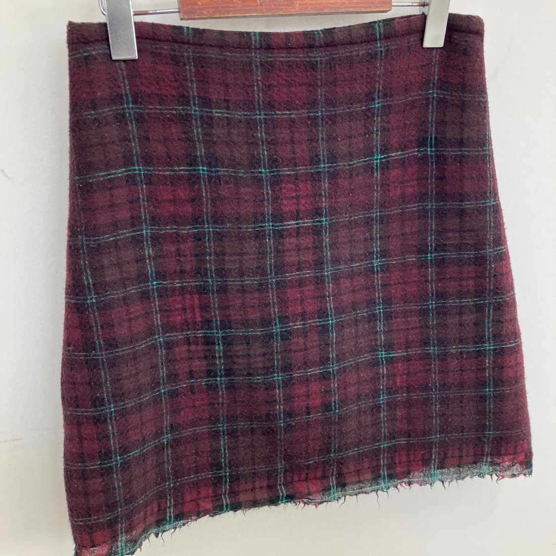 프라다 체크 미니 스커트 y2k 상품이미지3