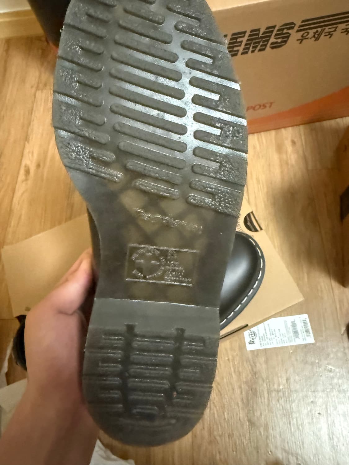 닥터마틴 1461 ws 스무스 블랙 (280) 상품이미지4