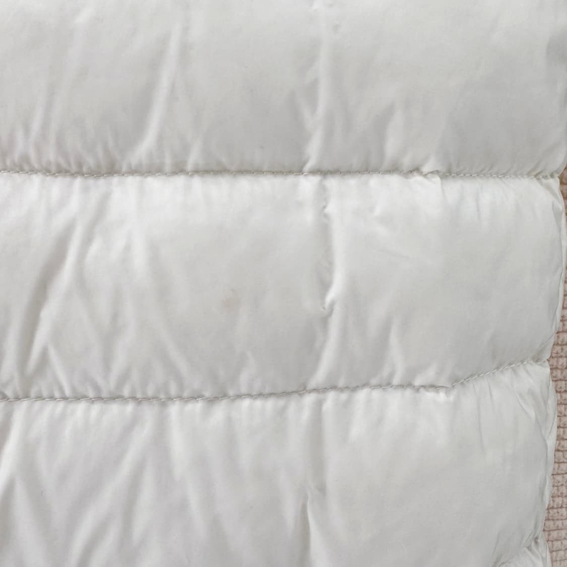 [M사이즈] 몽클레어 트리콧 여성 니트패딩 아이보리 상품이미지7