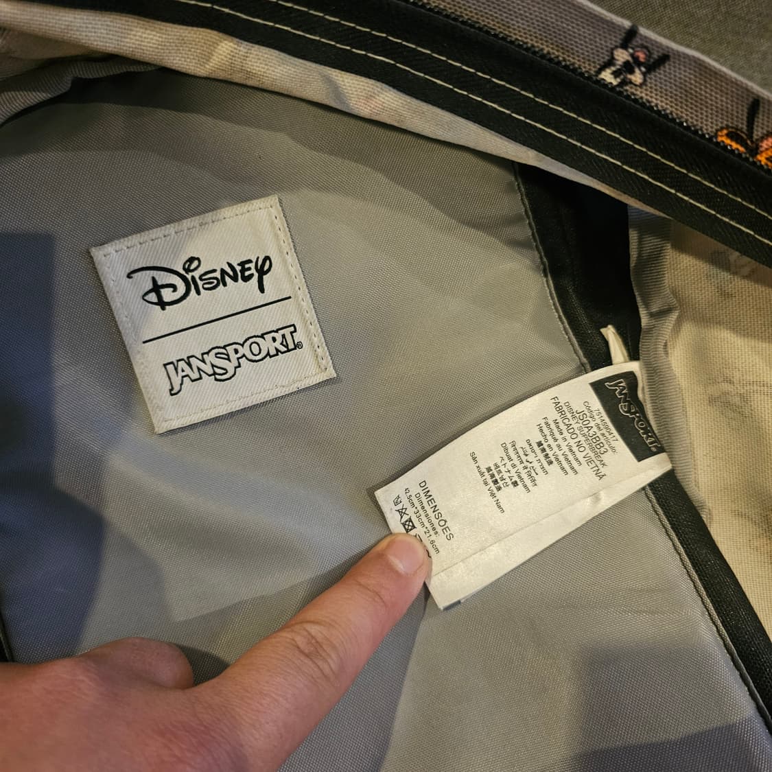 잔스포츠 디즈니 백팩  상품이미지4