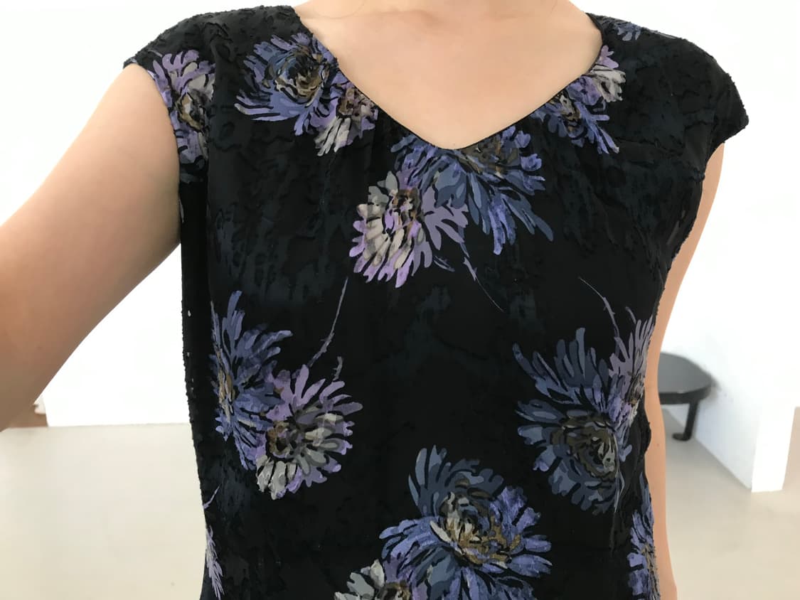 vintage pattern one-piece 상품이미지5
