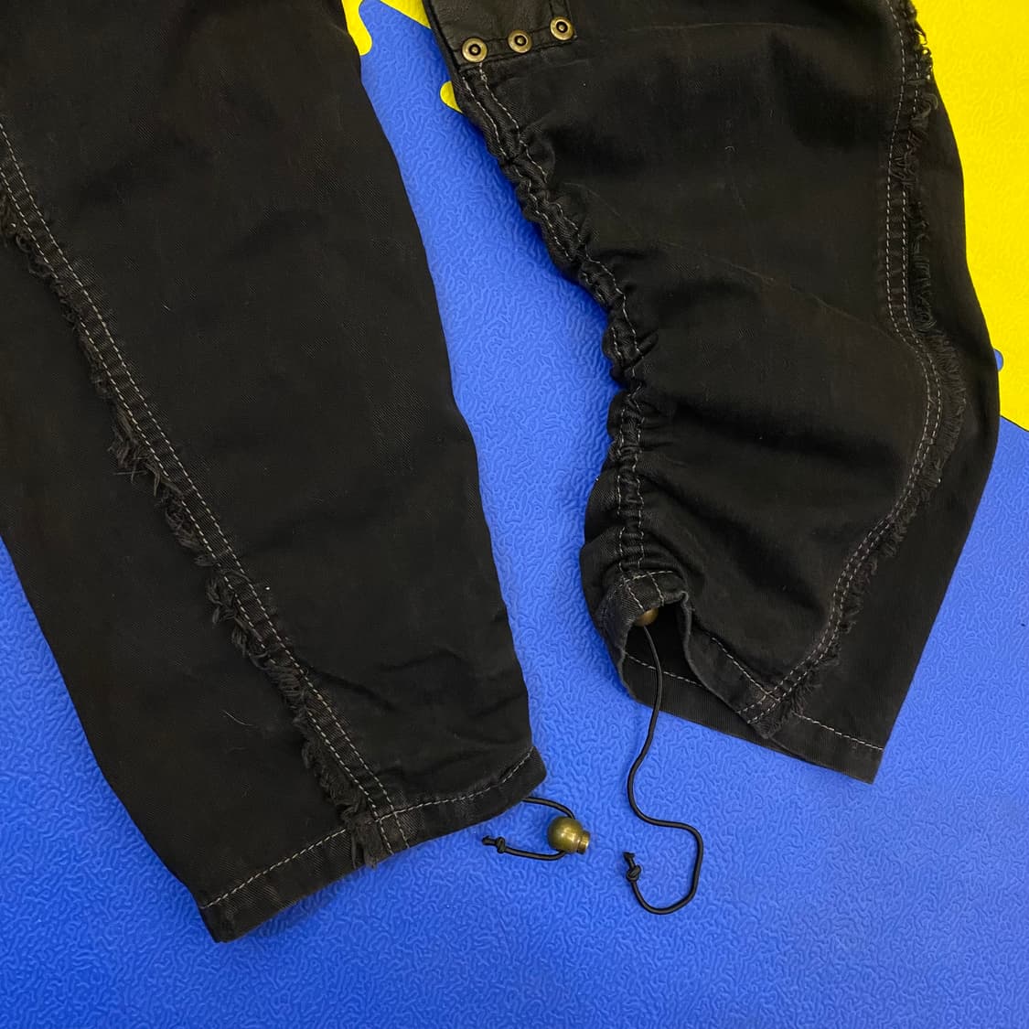 ALGONQUINS 레더 패치 카고 팬츠 상품이미지5