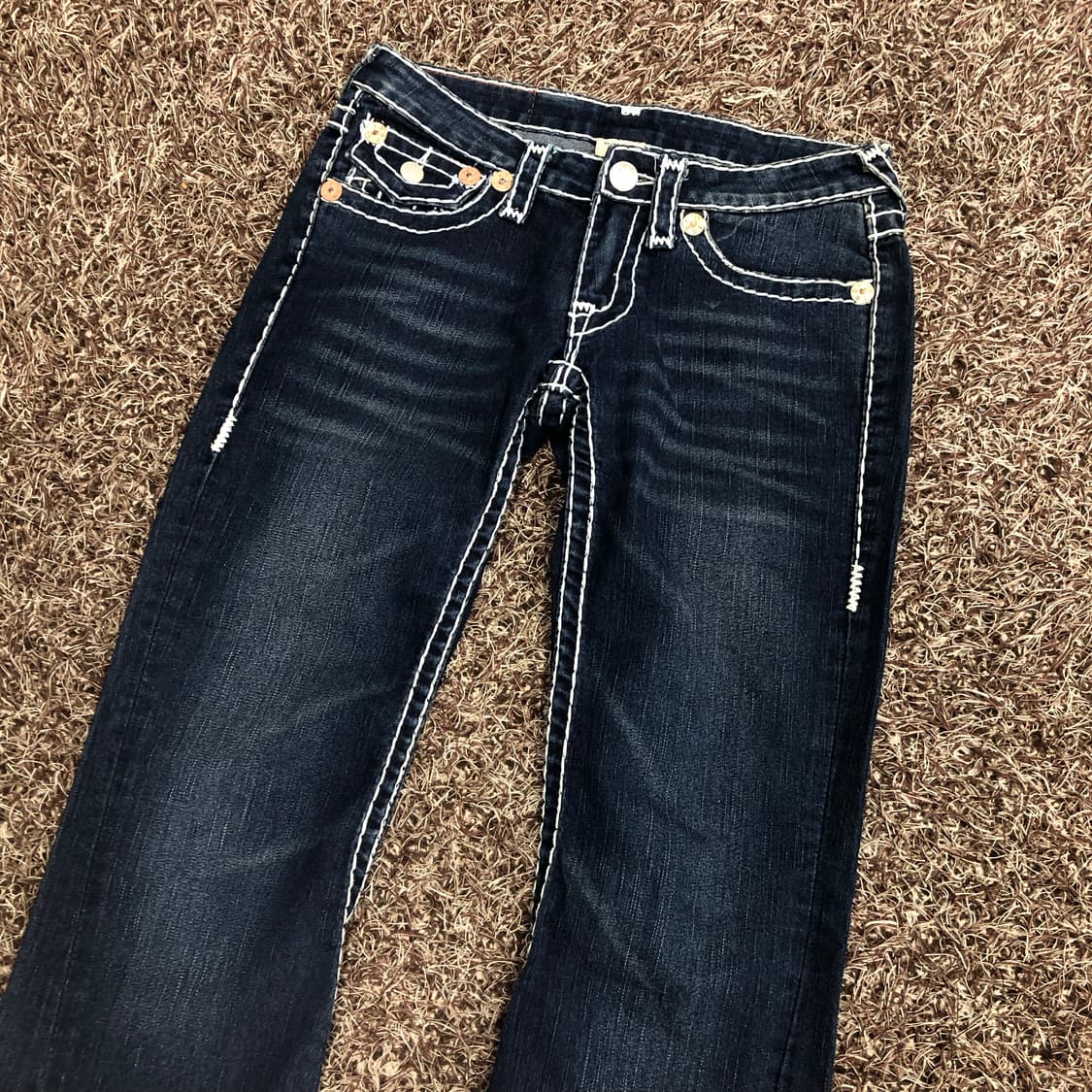 트루릴리전 조이 슈퍼티 Y2K 부츠컷 데님 팬츠 상품이미지3