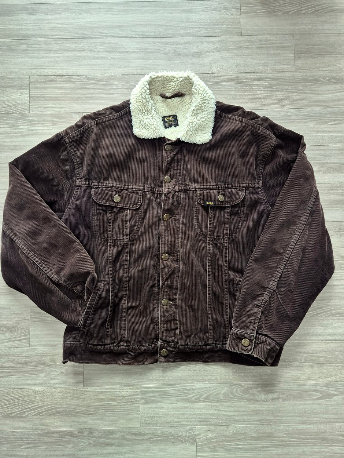 LEE 코듀로이 쉐르파 자켓 상품이미지1