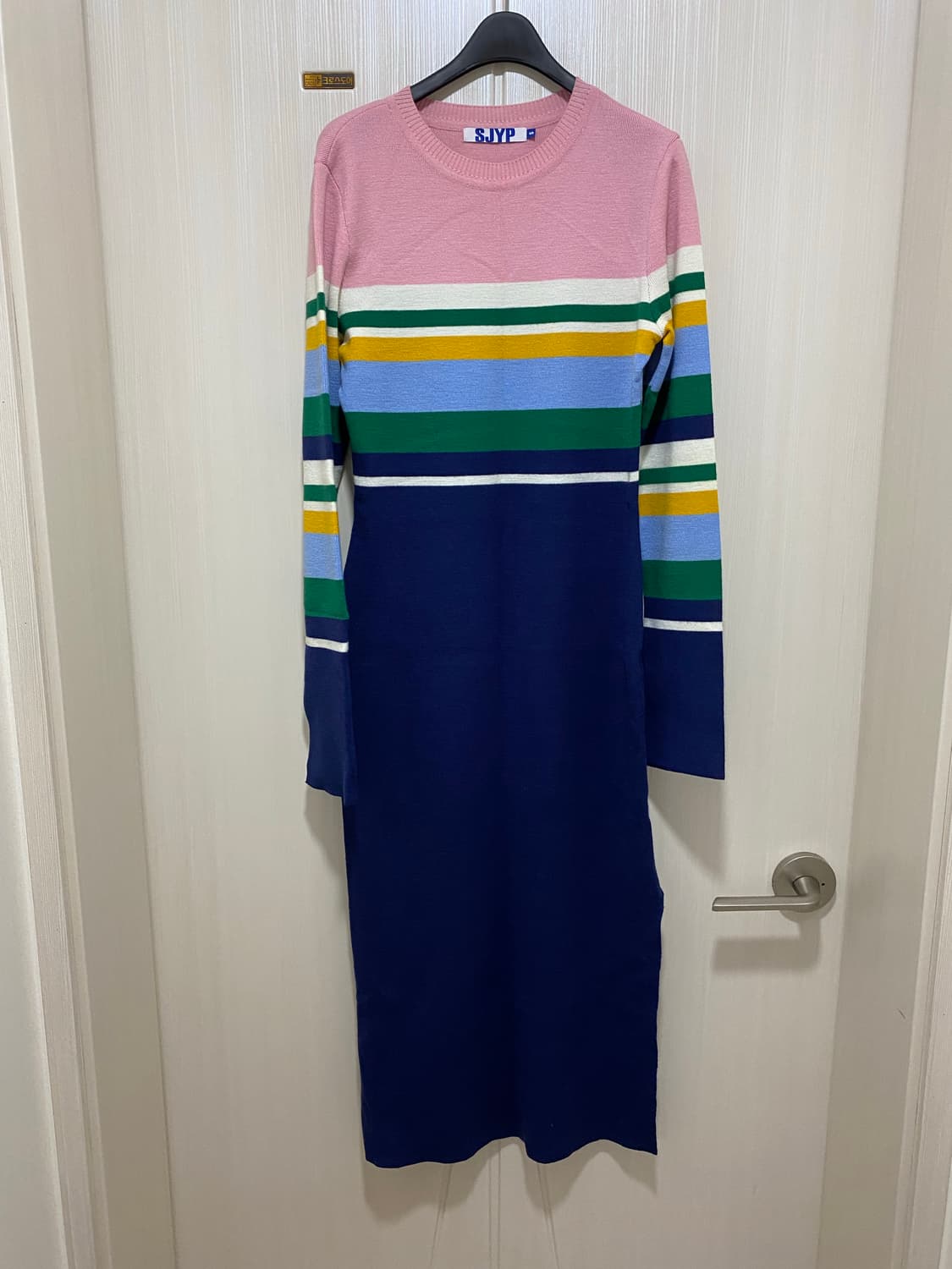 SJYP 삼색 니트 롱원피스 S 상품이미지1