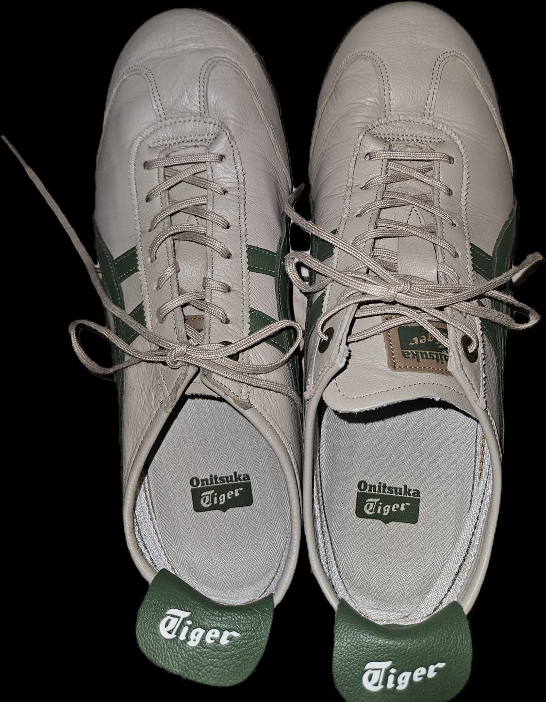 오니츠카 타이거 멕시코 66 SD 베이지 그린 250 팝니다 상품이미지2