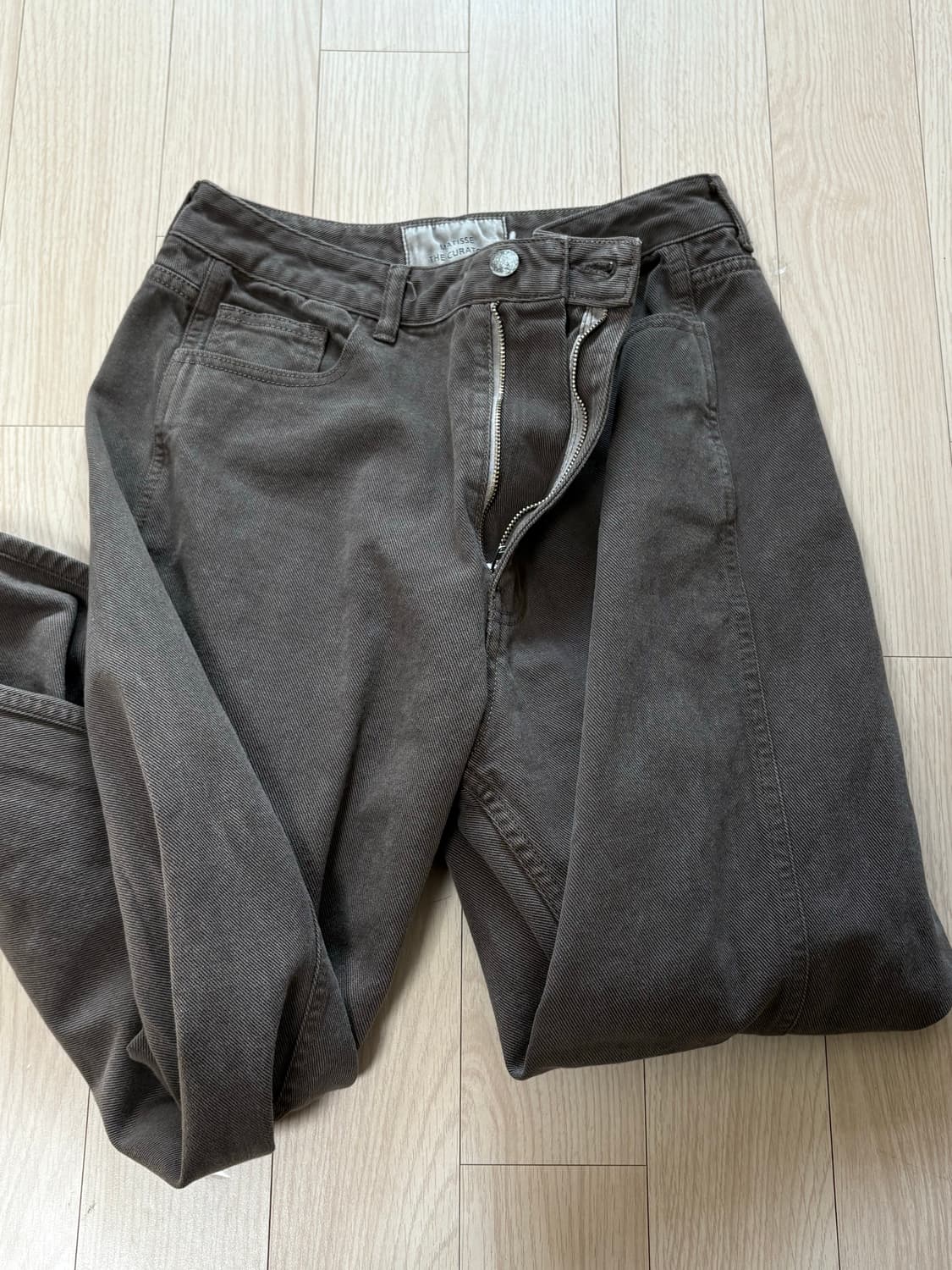 [1] 마티스 더 큐레이터 다잉 데님 브라운 상품이미지5