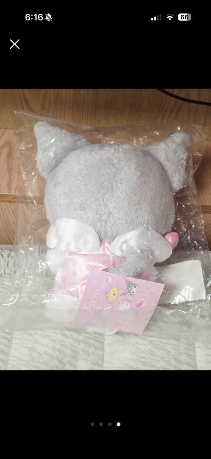 산리오 쿠로미 꿈꾸는 엔젤(유메미루) 인형 상품이미지4