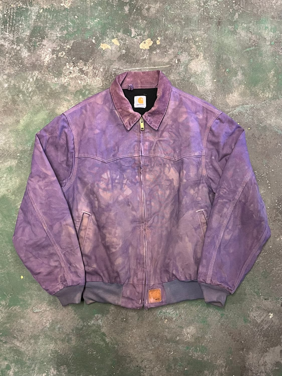 [XL] 칼하트 산타페 빈티지 자켓 J14 오버다이 커스텀 디트로이트 상품이미지1