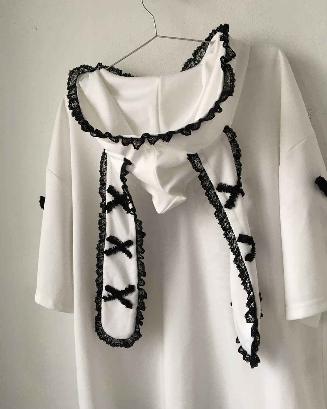 Rabbit ear hood printing hood 상품이미지6