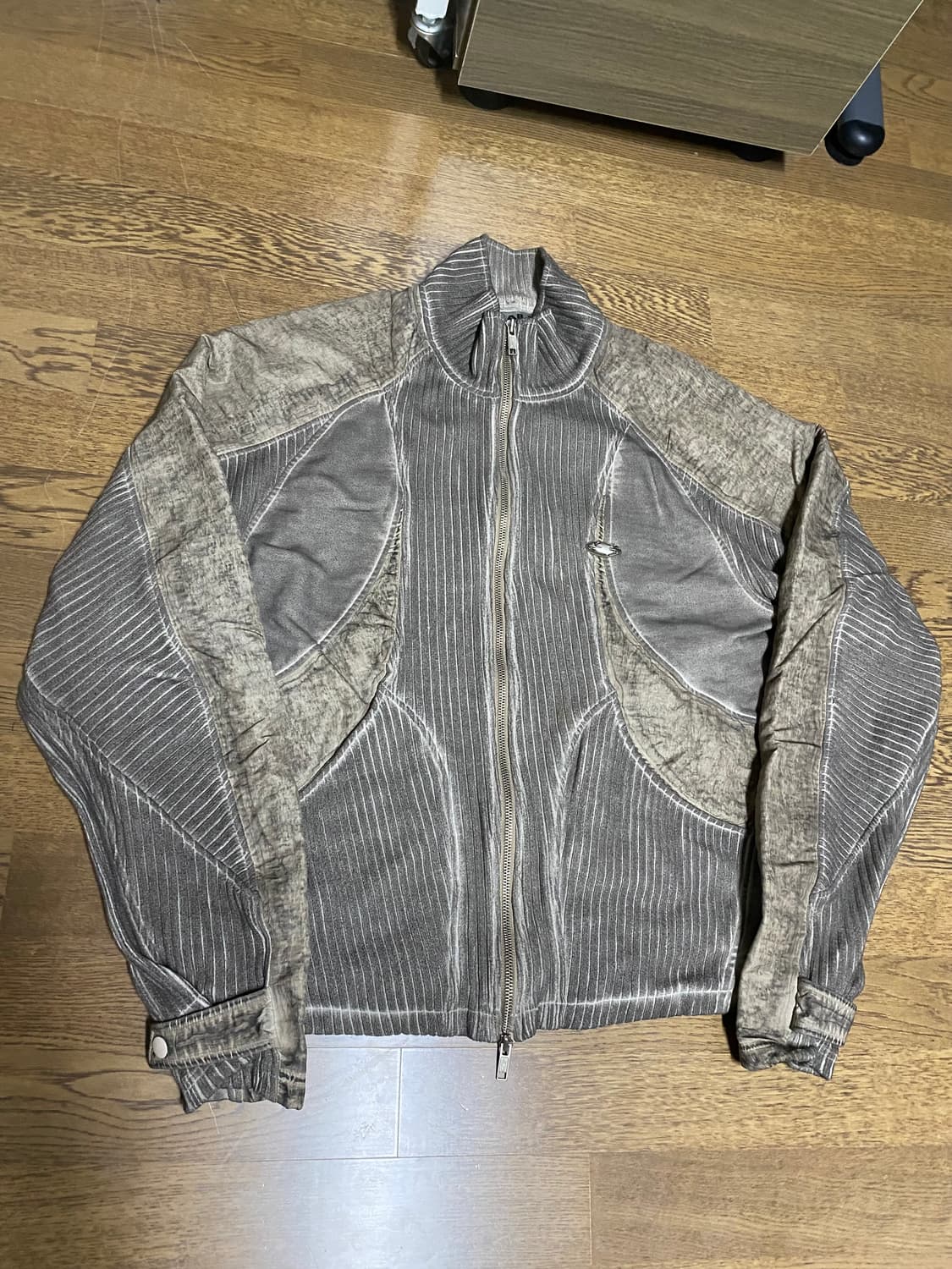 그레일즈 루나 니트 바이커 집업 자켓 2사이즈 상품이미지1