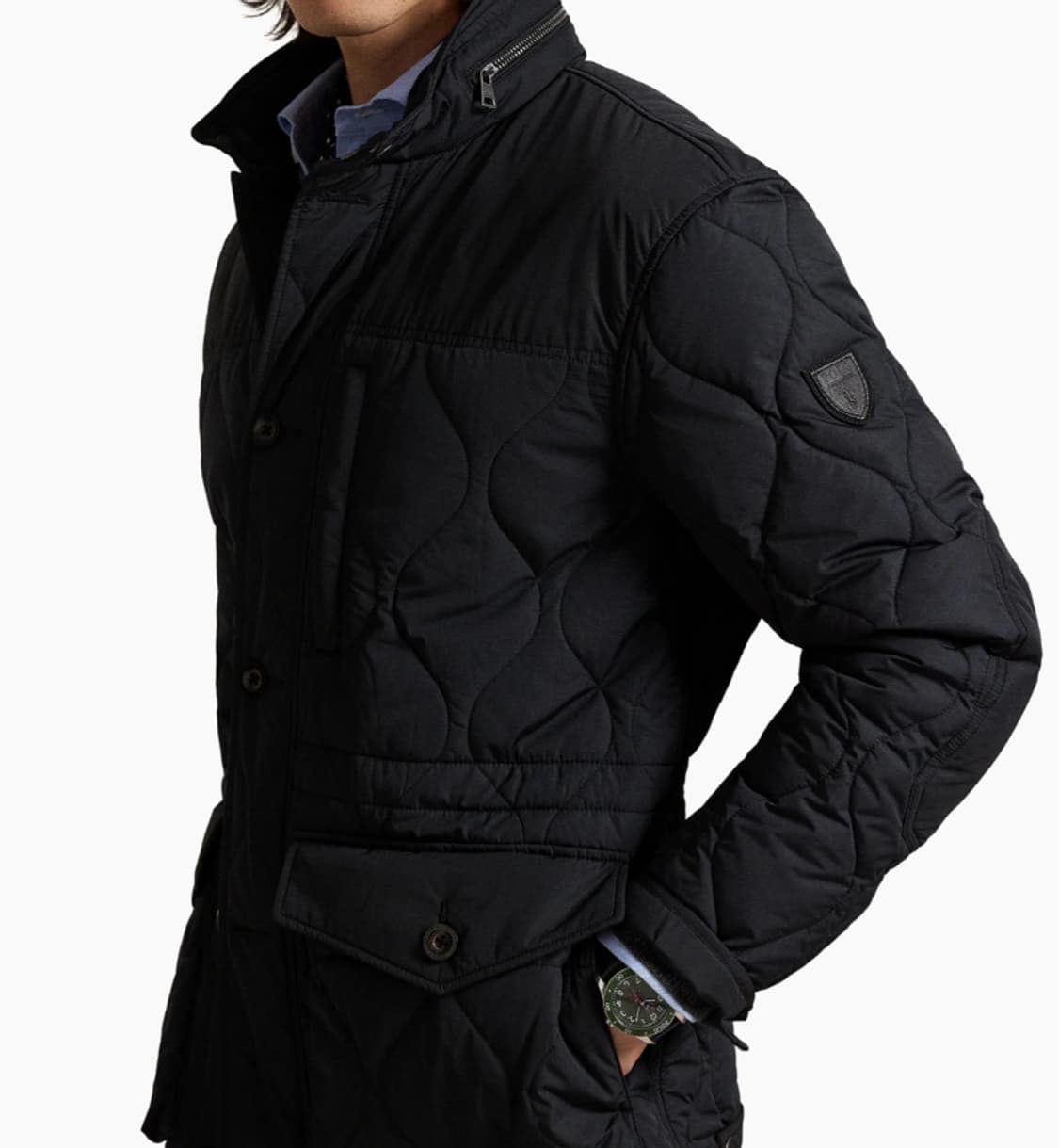 폴로 Eastham 퀼팅 후드 사파리 자켓 상품이미지4