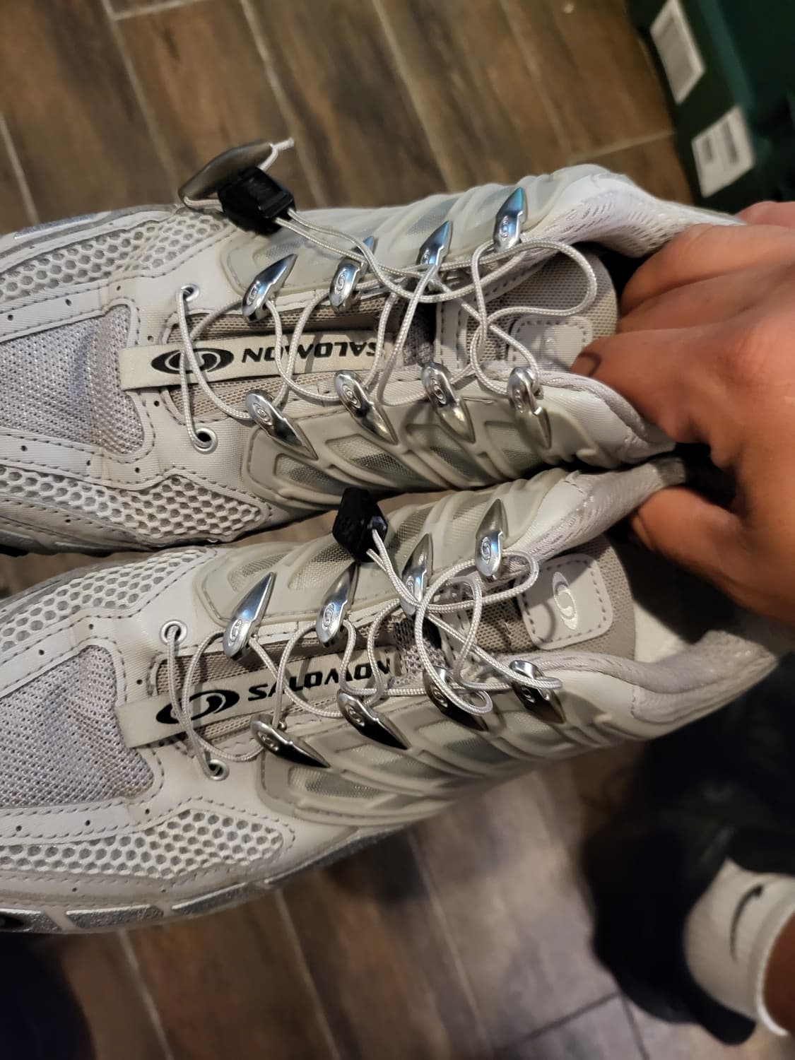 살로몬 운동화 화이트 실버 260 상품이미지3