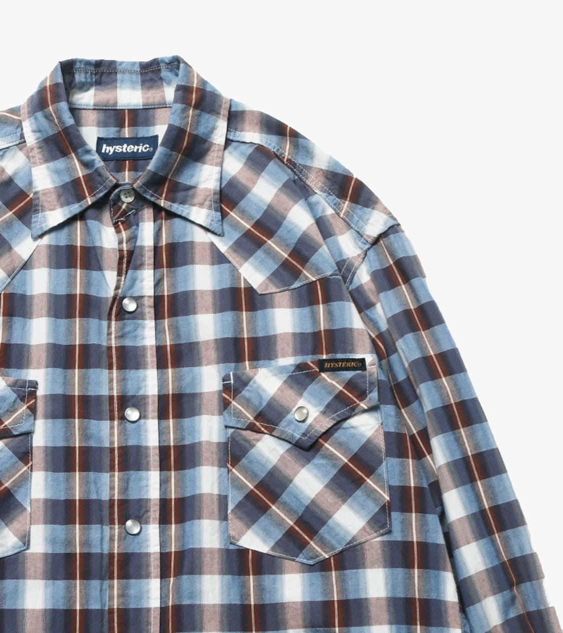 HYSTERIC GLAMOUR - CHECK WESTERN SHIRT 상품이미지2