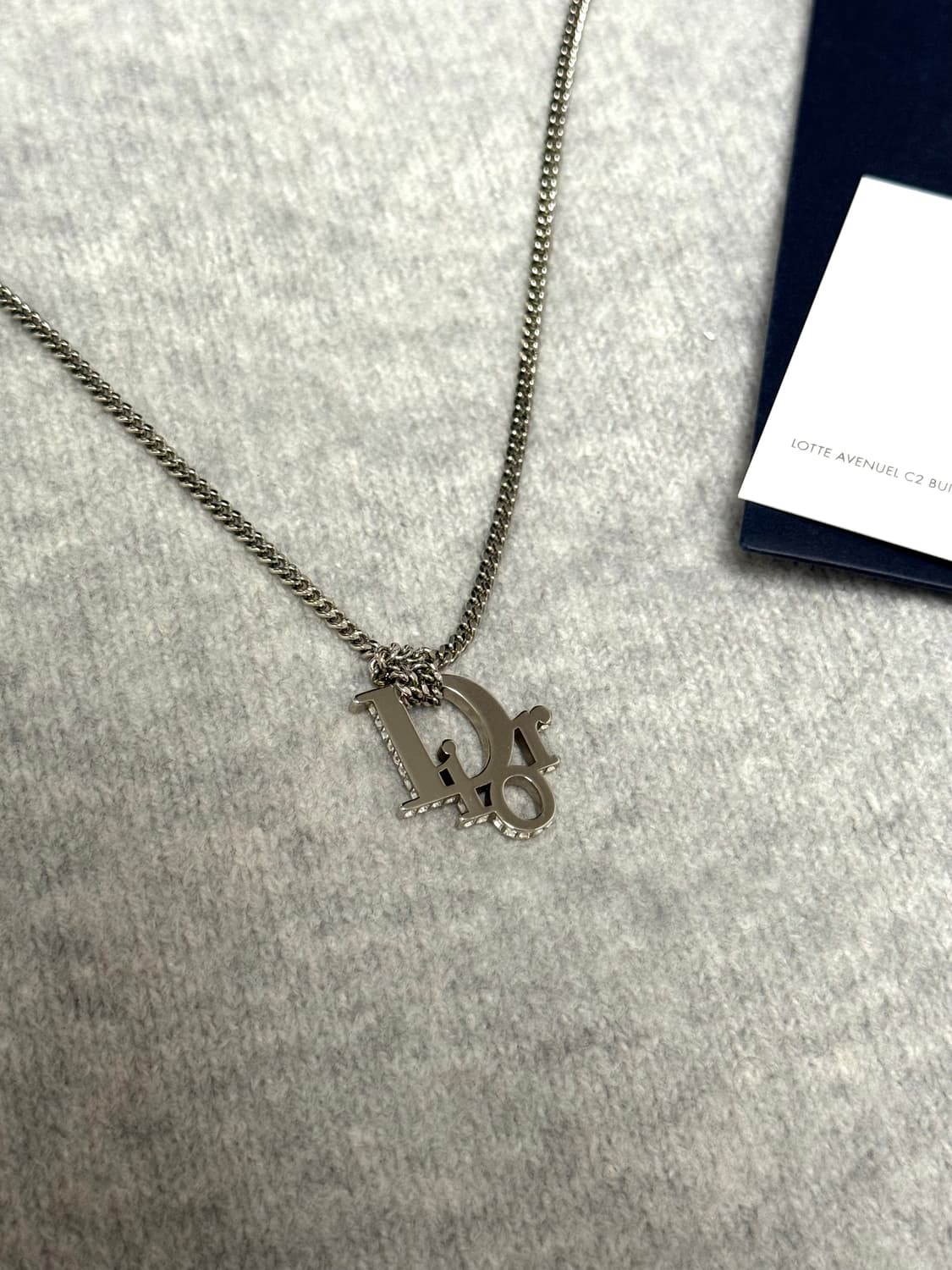 디올 오블리크 펜던트 목걸이 거의 새상품(25년10월) 상품이미지2