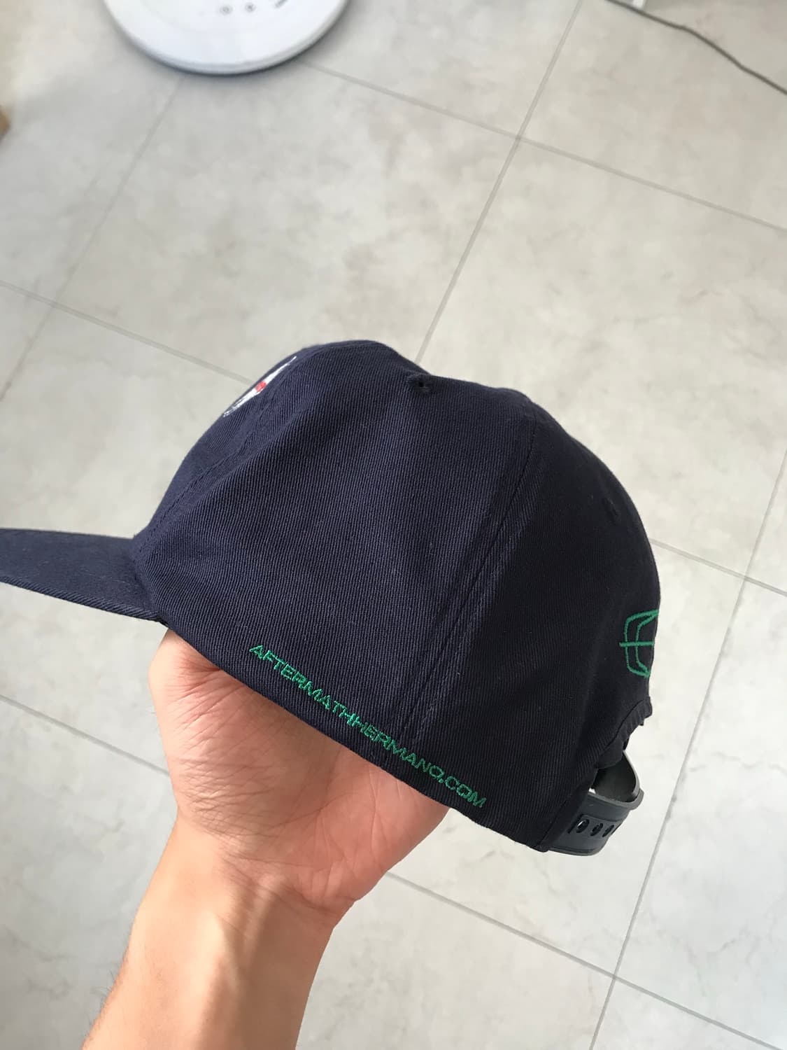 ATM LOGO BALL CAP [NAVY] 상품이미지4