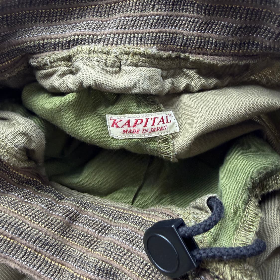 캐피탈 니산 패치워크 와이드 팬츠 상품이미지6