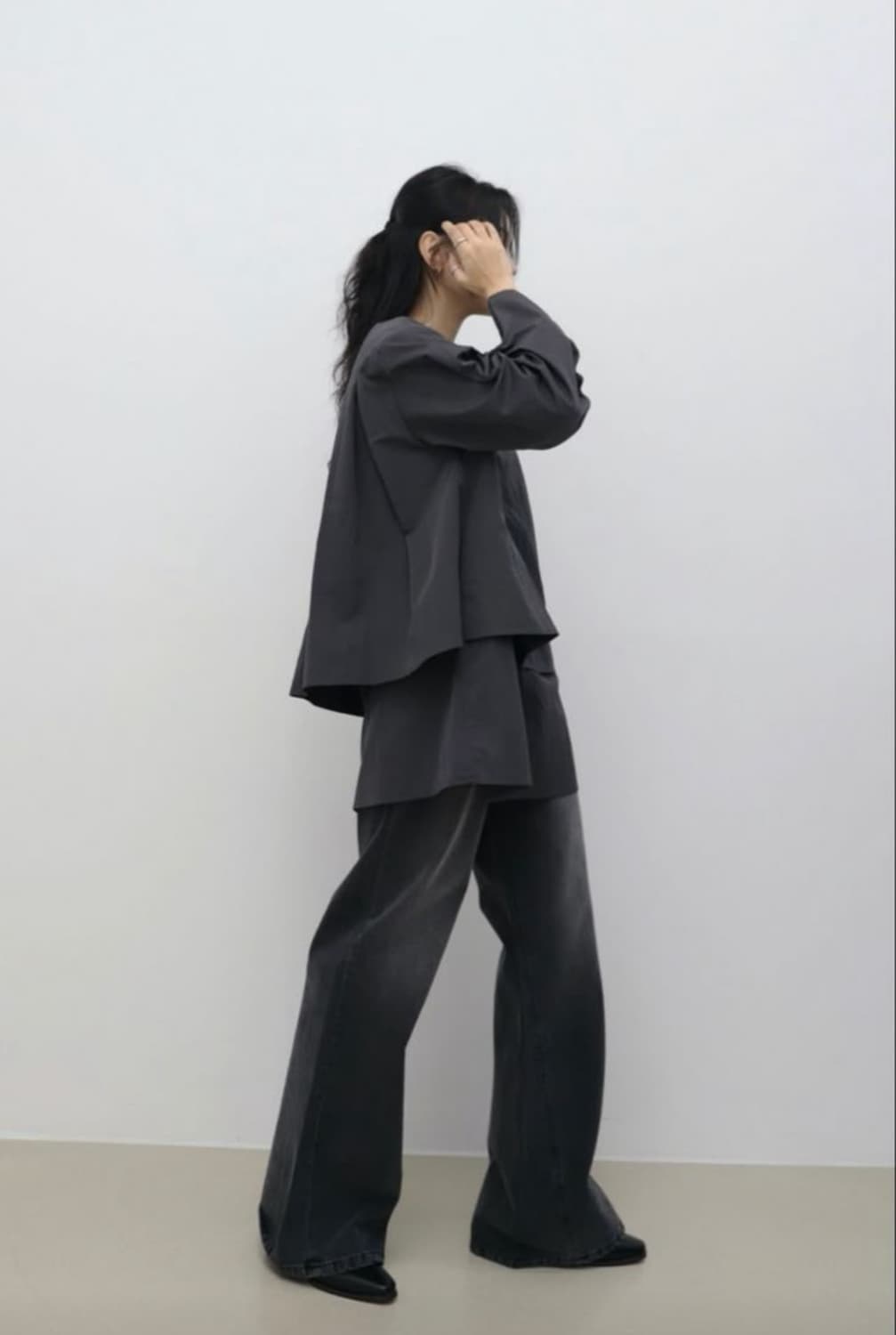 트리밍버드 레이어드 블라우스 상품이미지3