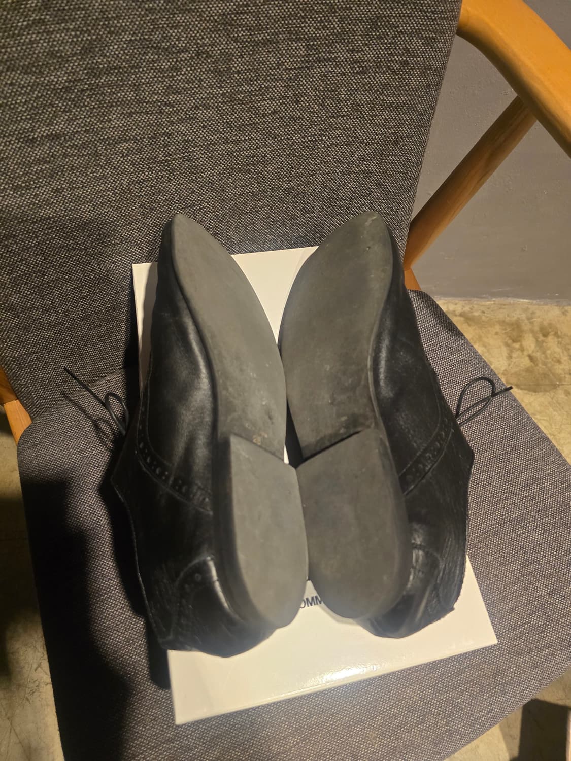 꼼데가르송 옴므플러스 퍼포레이티드 디테일 브로그 더비 옥스포드 상품이미지2