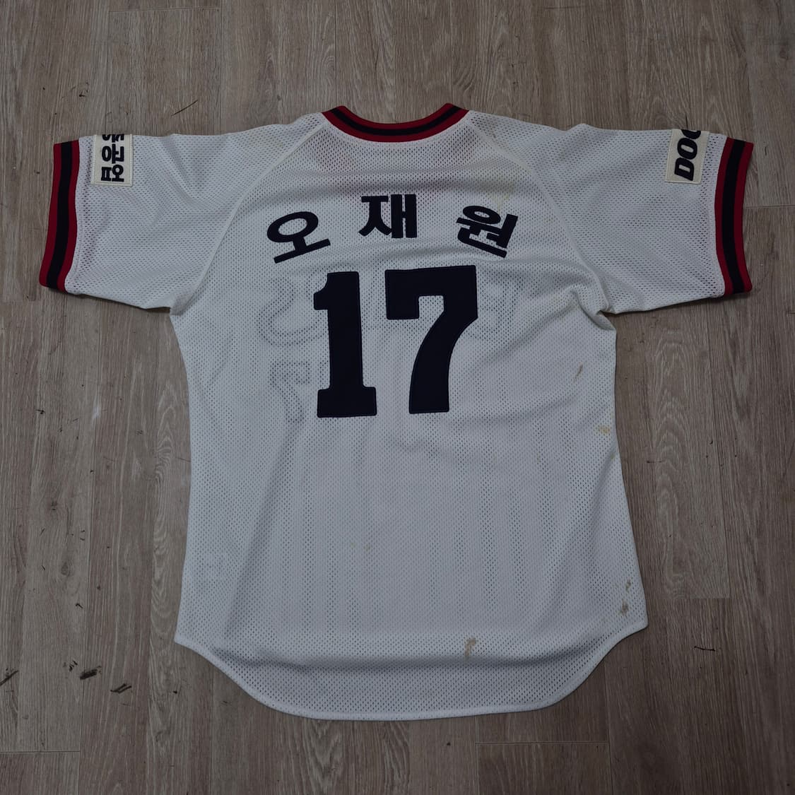KBO 두산 베어스 17번 오재원 반팔 야구 유니폼 L(100) 상품이미지7