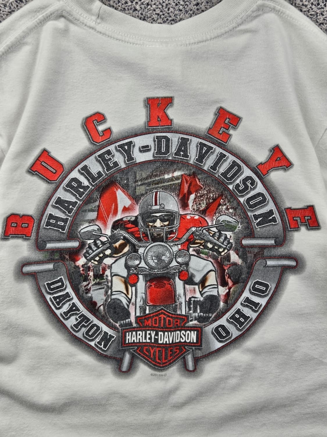 할리데이비슨 빈티지 반팔 티셔츠 ( M ) / 11786 상품이미지9