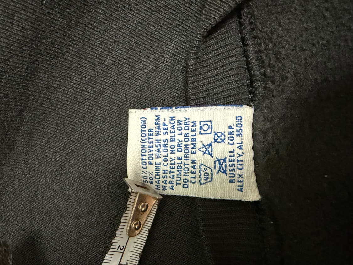 빈티지 러셀 스웻셔츠 블랙 made in usa🇺🇸 상품이미지4