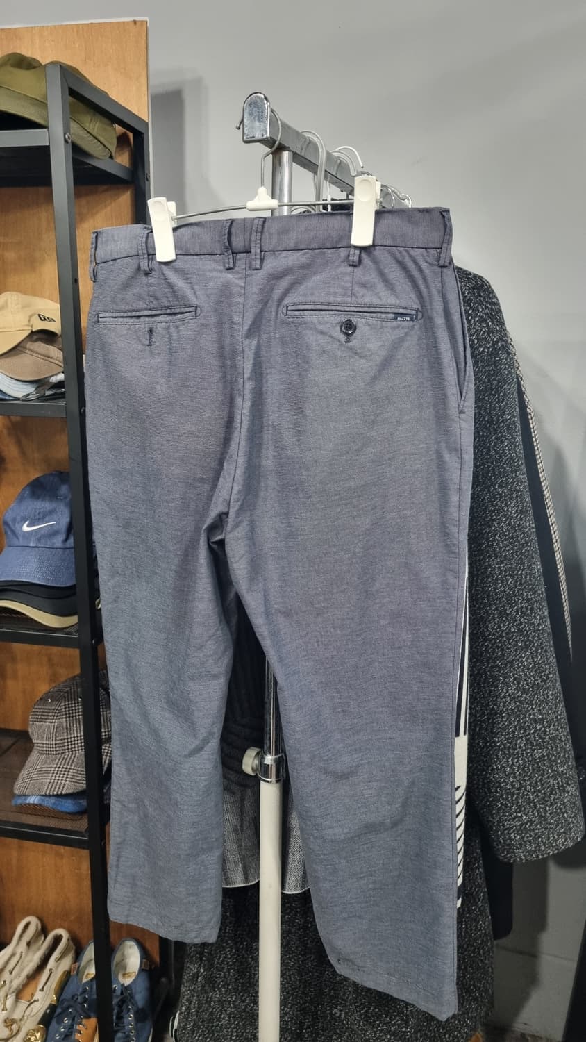 (HAZZYS) 헤지스 스판 일자핏 그레이색 바지 (33size) 상품이미지2