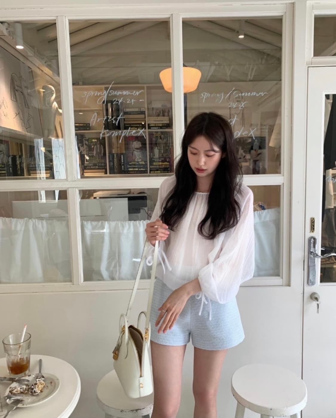 (택O새상품) 르플레인 샤벳 쇼츠 S 상품이미지2