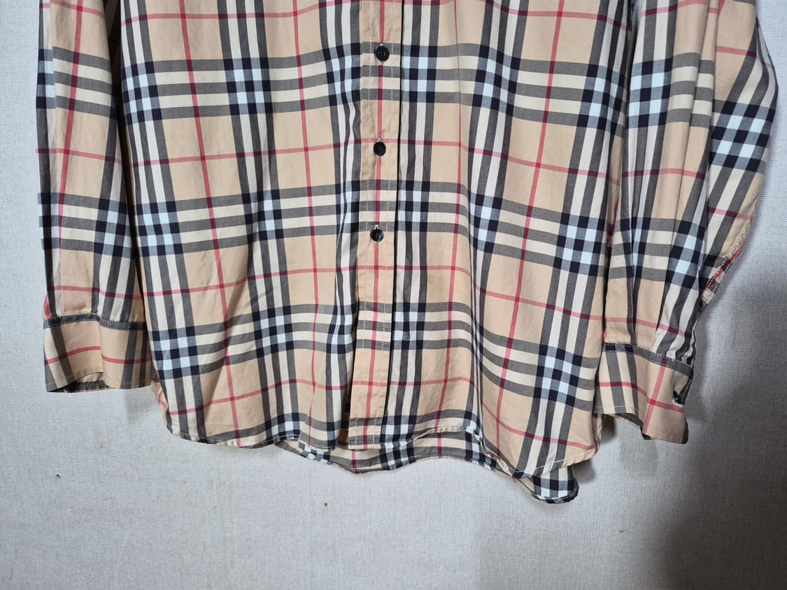 버버리 클래식 노바체크 셔츠 (L) 상품이미지4