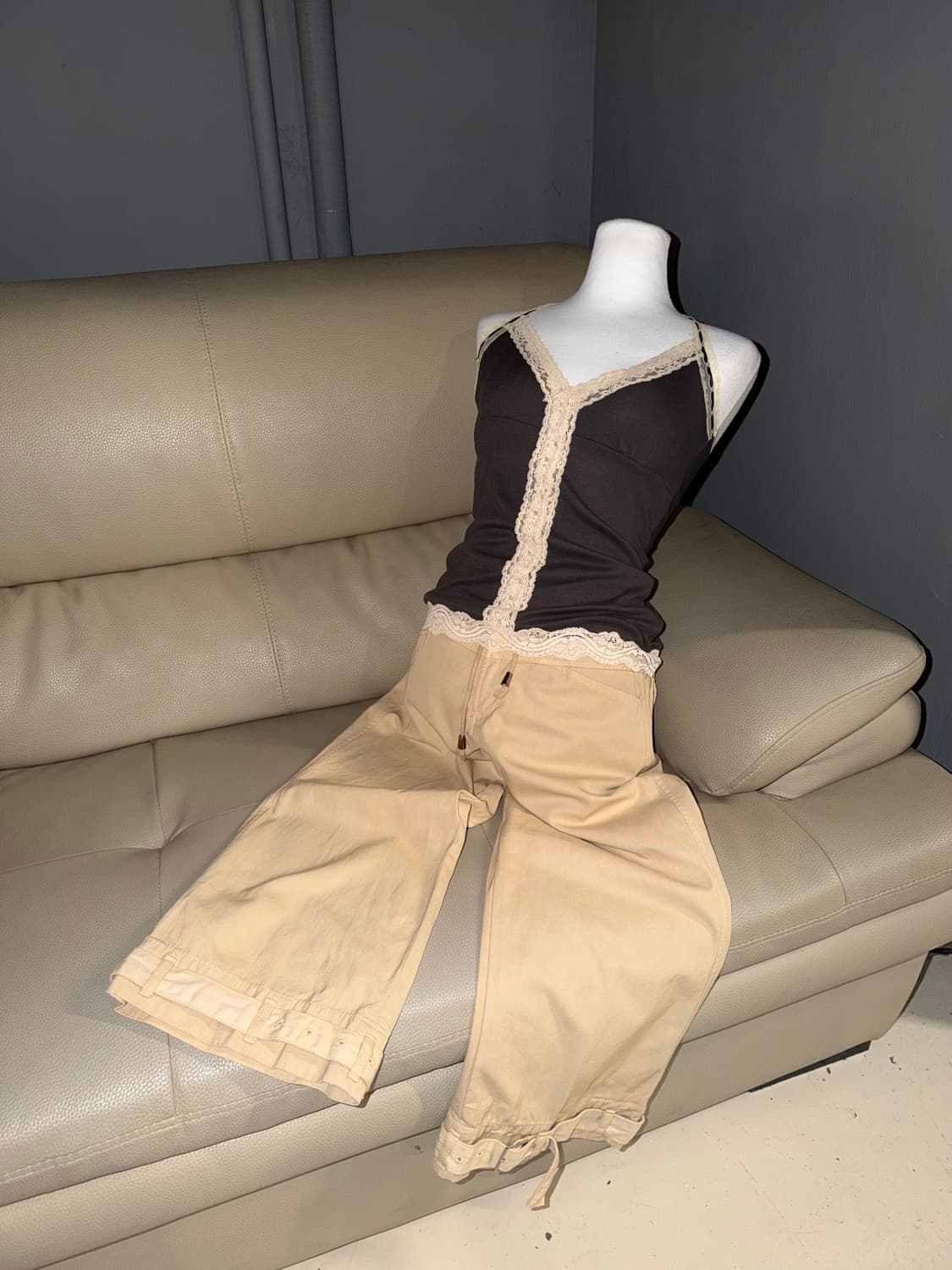 Vintage girl codi-set 상품이미지1