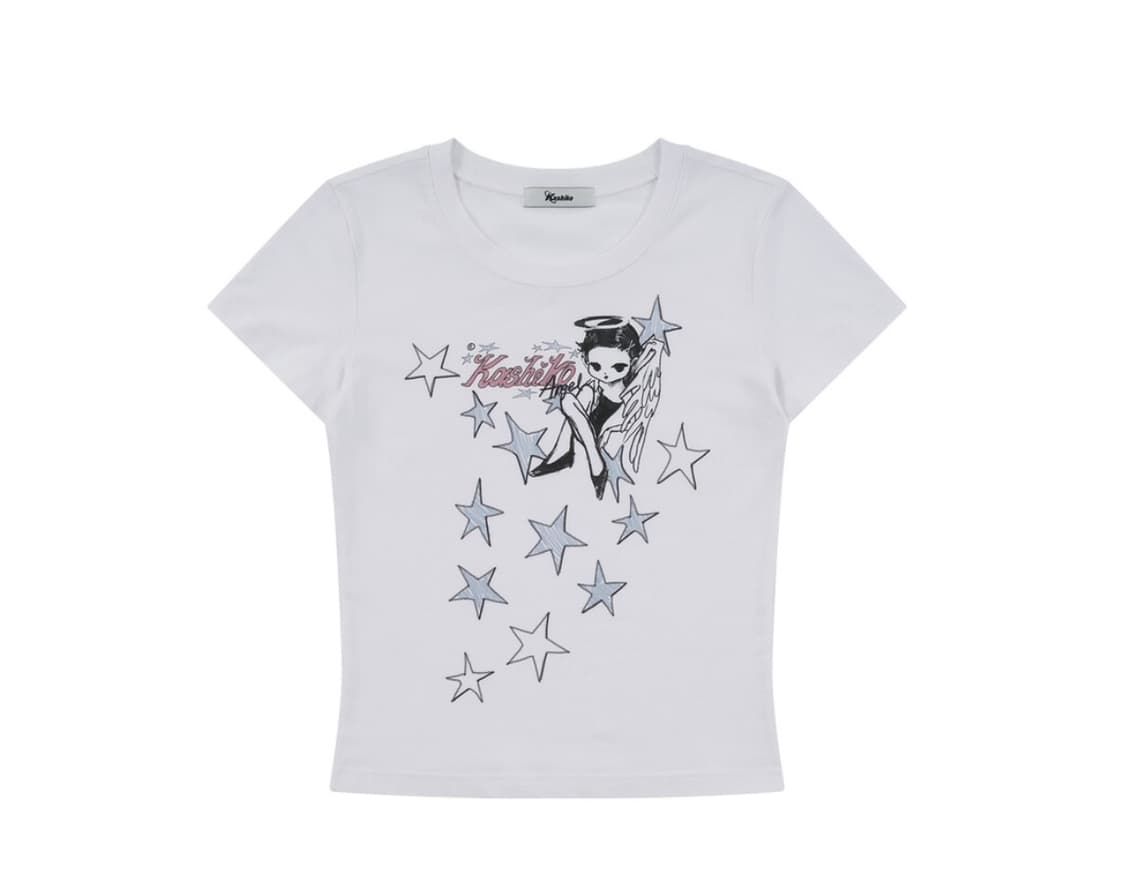 Kashiko Angelic Baby T Shirt 상품이미지5