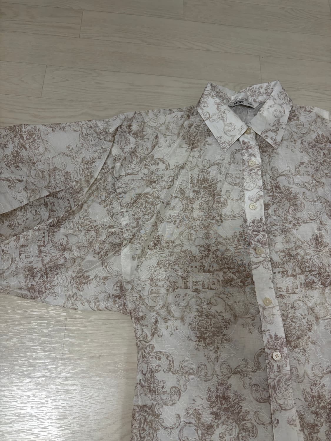 미쏘 패턴 셔츠 (새상품) 상품이미지2