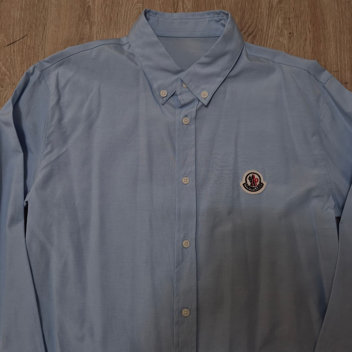 몽클레어 시그니처 와펜 옥스퍼드 셔츠 L(100) 상품이미지2