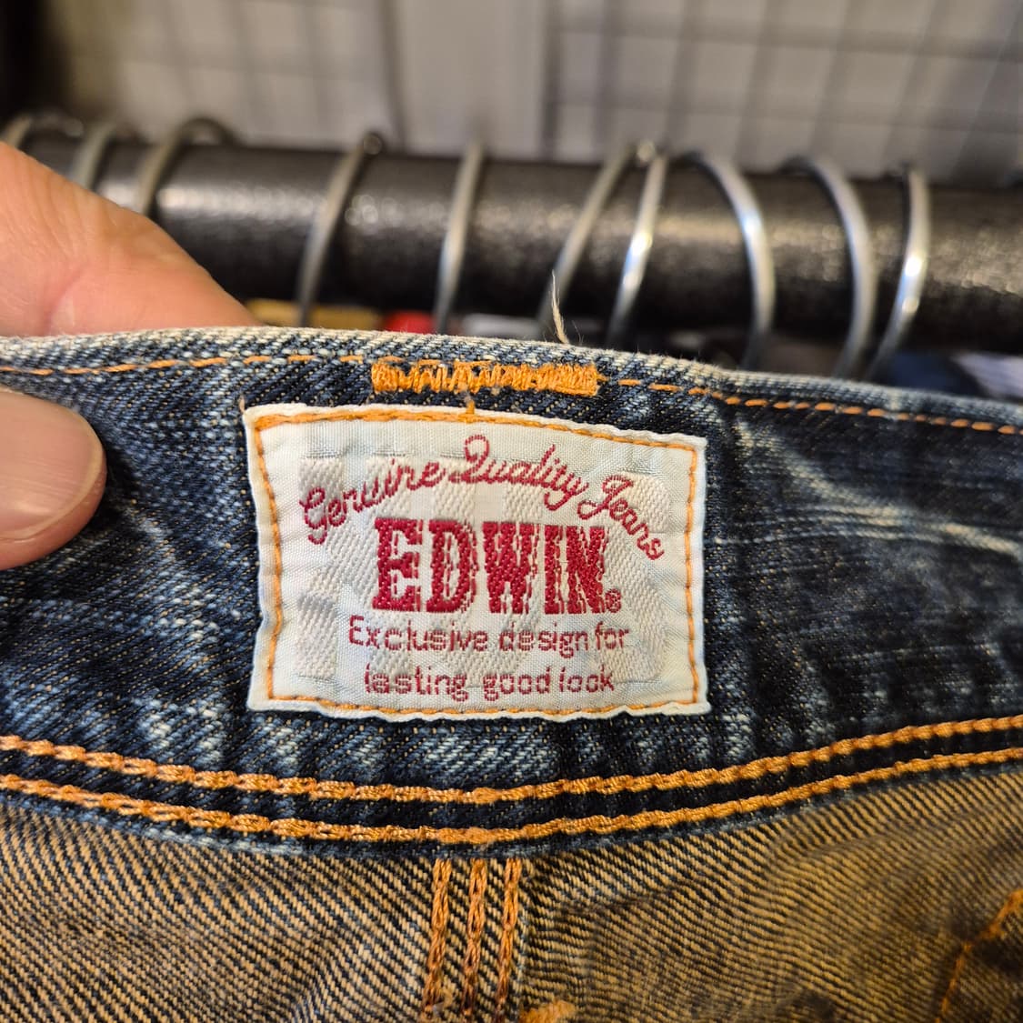30인치 에드윈 411XVS 신치백 부츠컷 워싱청바지  상품이미지4