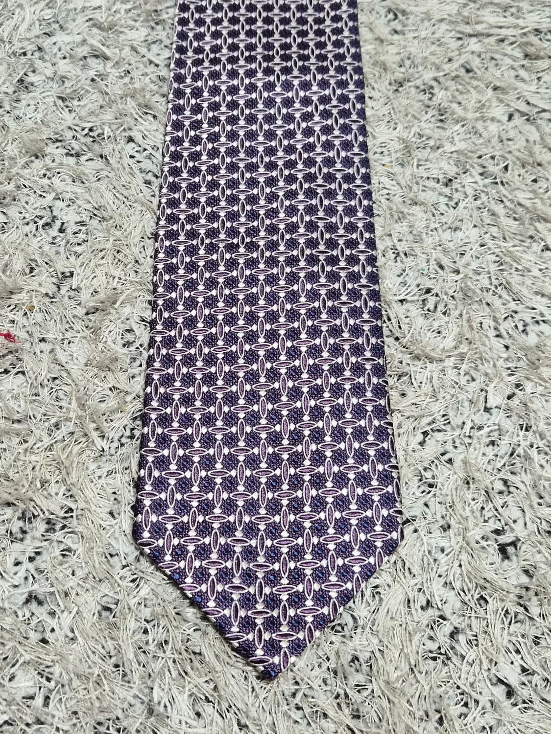 에르메네질도제냐Zegna 패턴 넥타이 Free - N75 상품이미지2