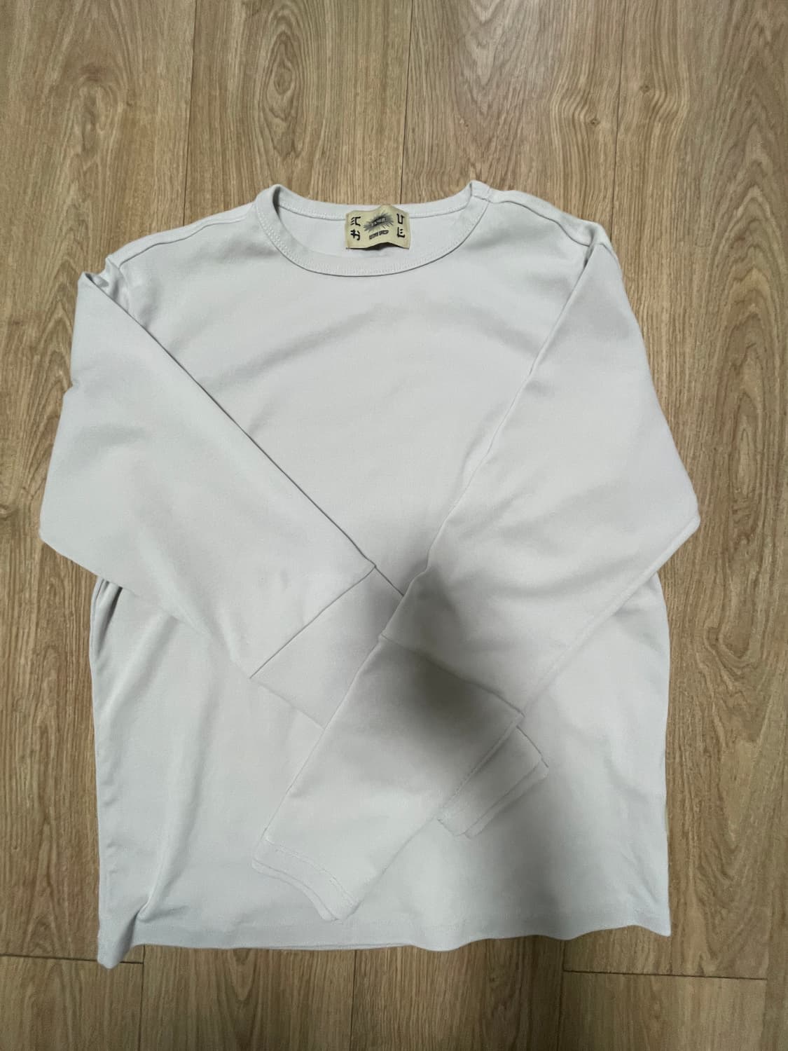 (S)기철 롱슬리브 Long sleeve (Light Grey) 상품이미지2