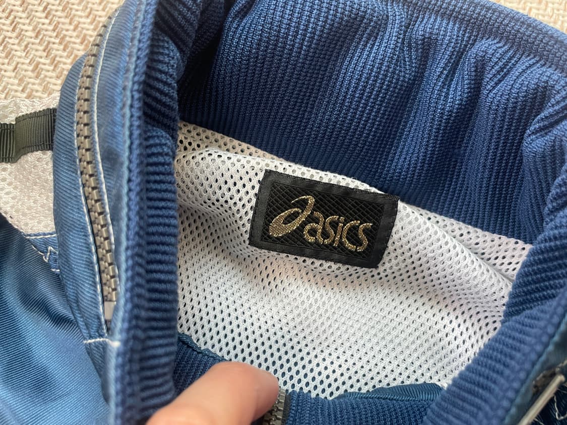 9~00s 아식스 재팬 나일론 메쉬 트랙자켓  J04138 상품이미지5