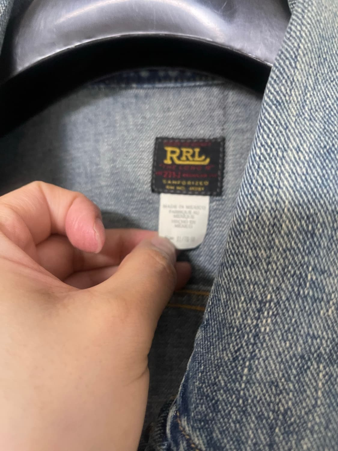 RRL LOT 271 리랜드 XL 새제품 상품이미지8
