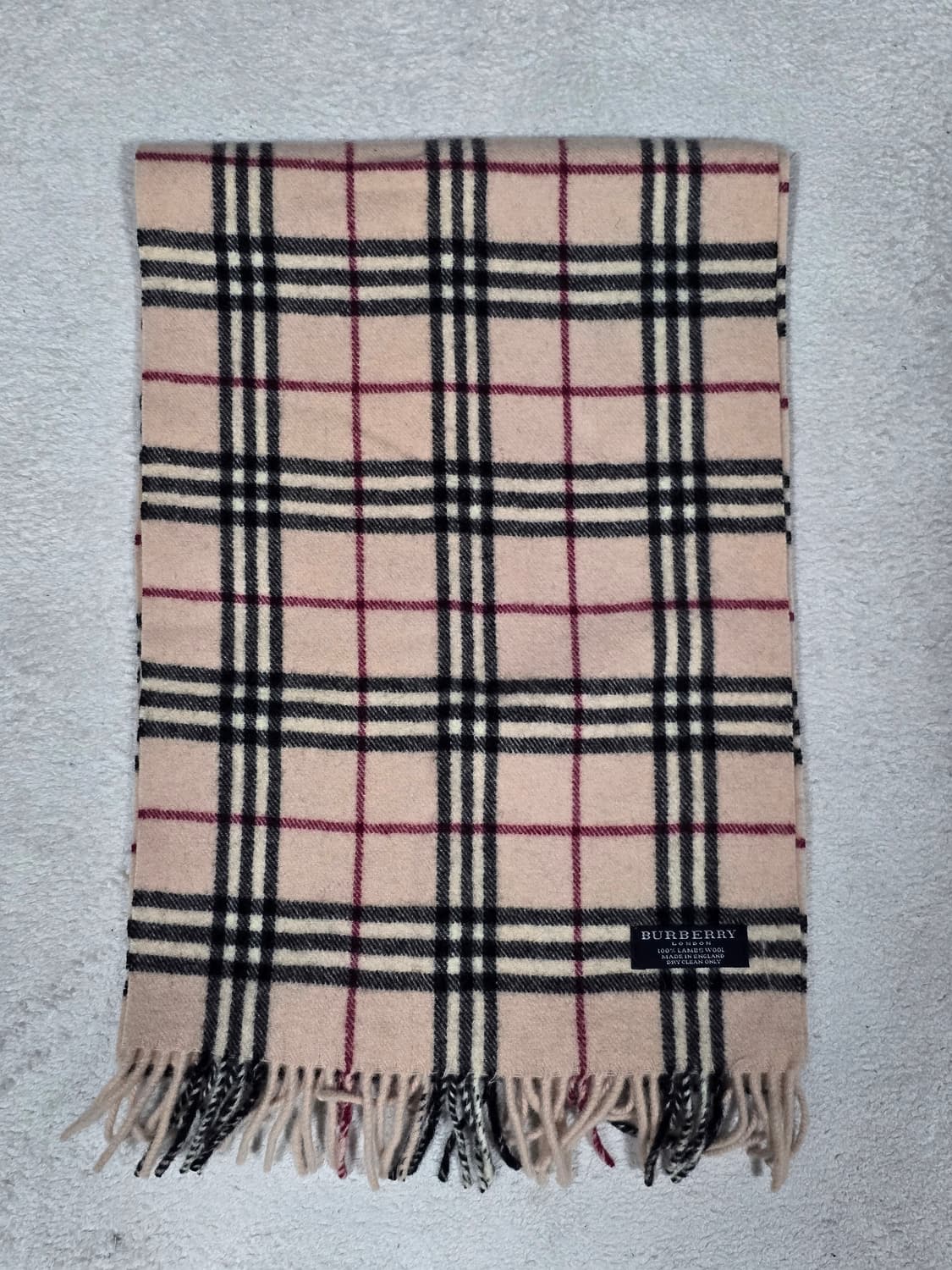 Burberry 버버리 정품 노바체크 울 머플러 상품이미지1