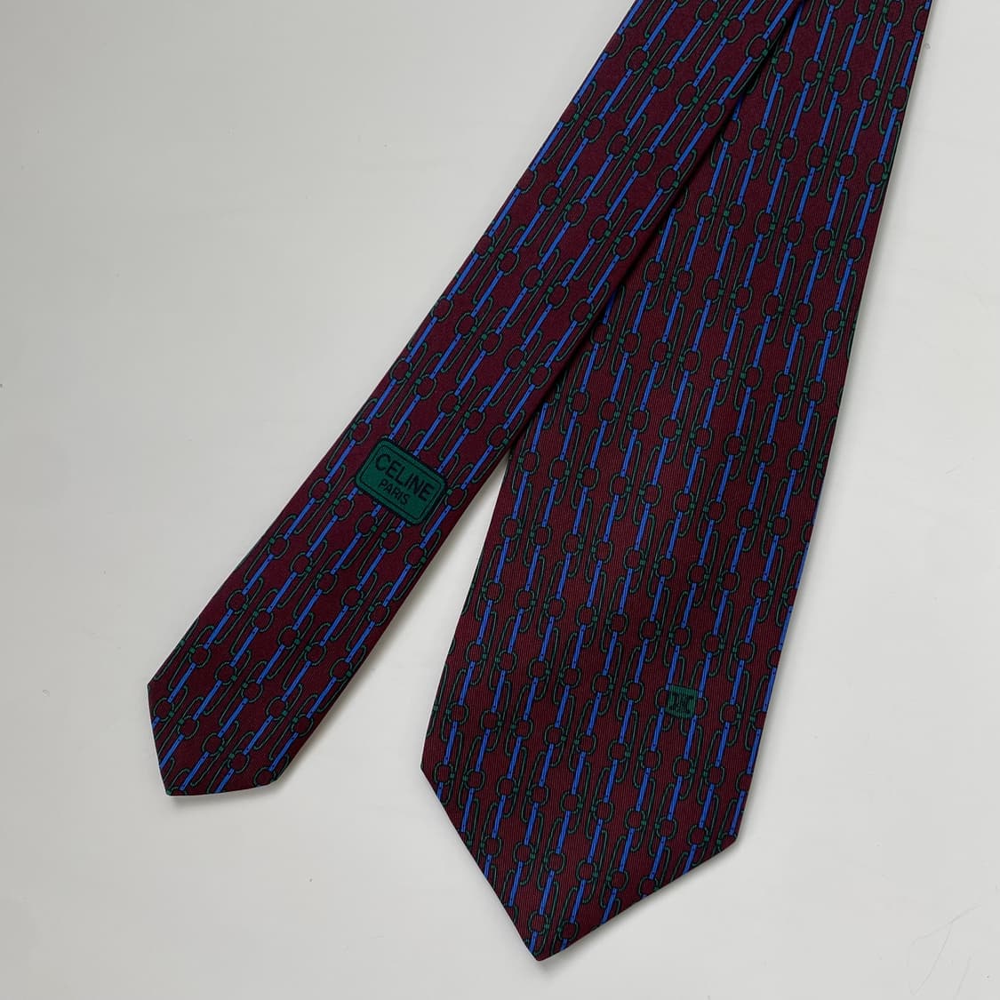 셀린느(celine) 심플로고 명품 정품 넥타이8.6cm 상품이미지1