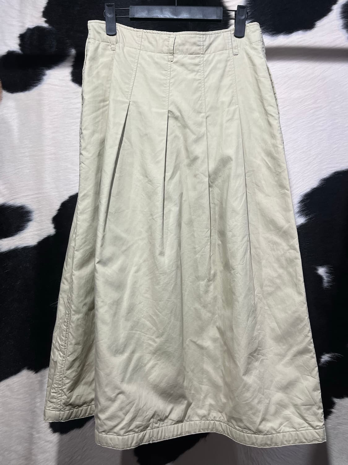 Hai 베이지 미디 스커트 상품이미지4