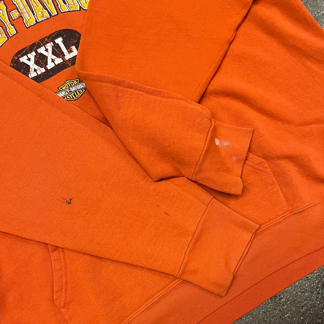 00s 할리데이비슨 프린팅 후드티 (110-115) 상품이미지4