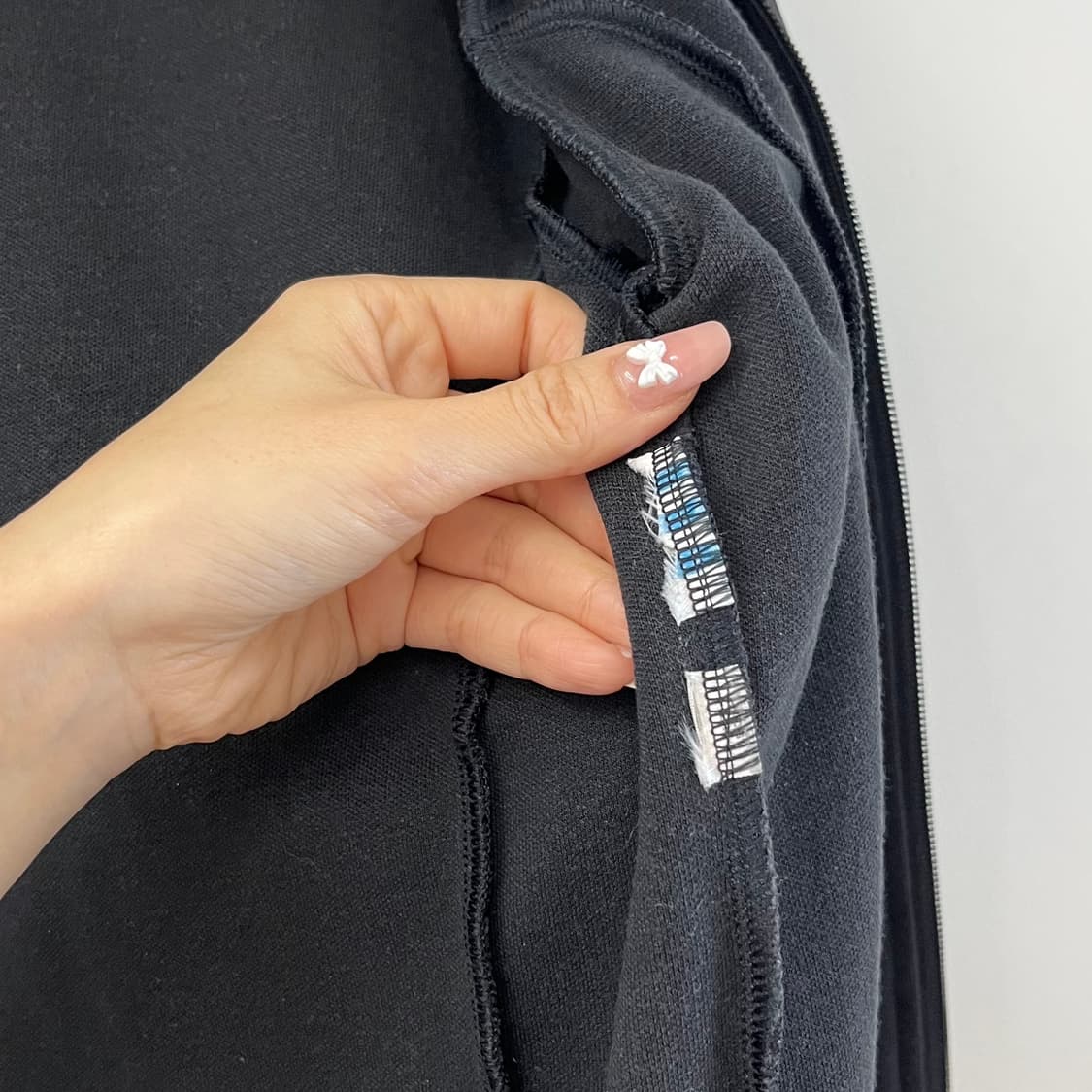 아디다스 유로파 하늘색 삼선 블랙 트랙탑 져지 상품이미지6