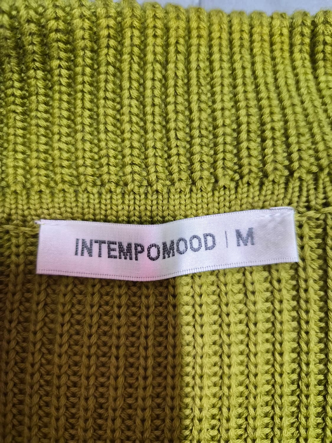 인템포무드 올리브 니트집업(M) 상품이미지5