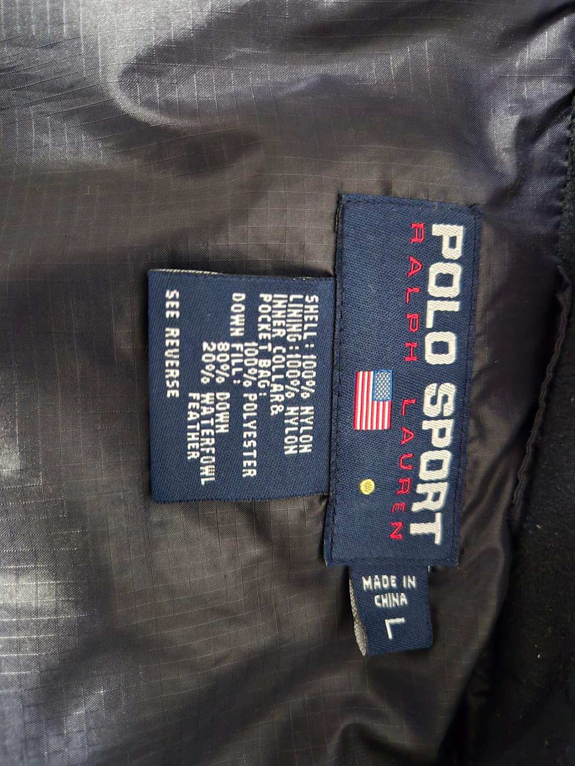 폴로스포츠 블랙 패딩 베스트 상품이미지9