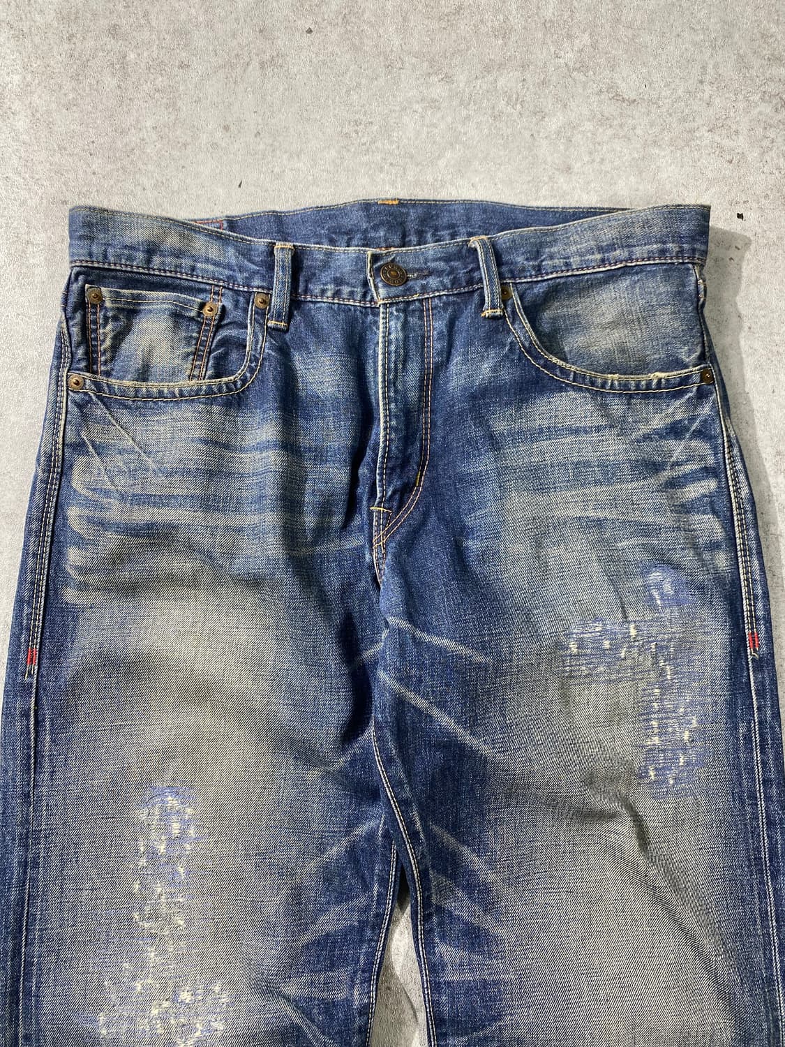 [36] Edwin 에드윈 루즈핏 셀비지 데님팬츠 상품이미지2