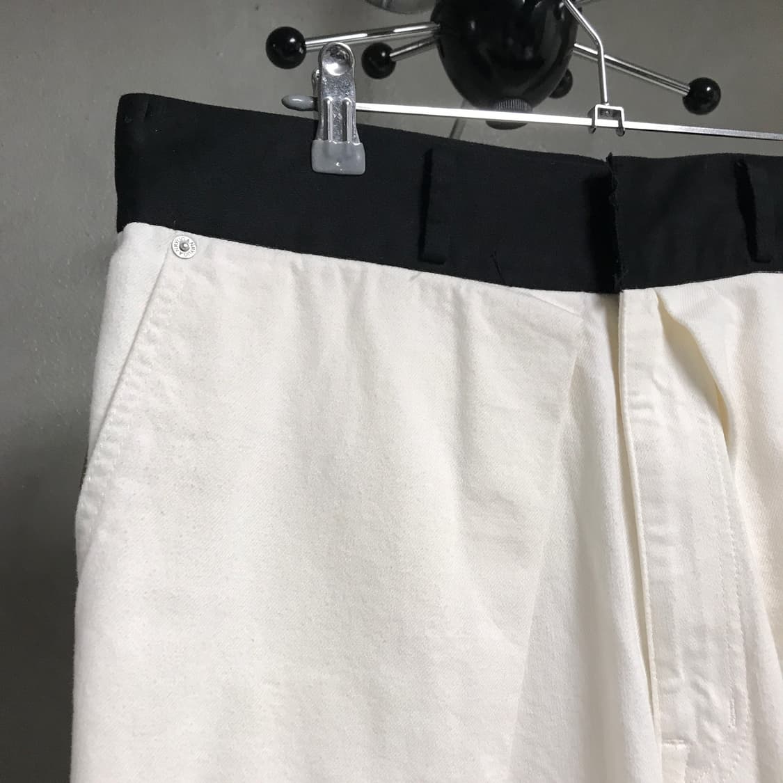 꼼데가르송 간류 배색 팬츠 M 상품이미지4