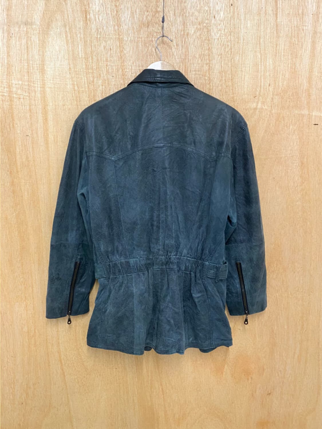 VTG leather western rider coat 레더 라이더 코트 상품이미지4